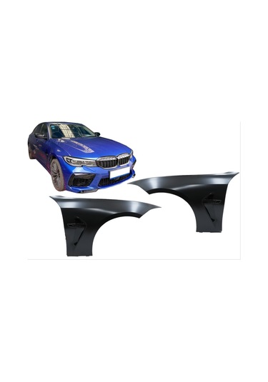 Autogp Bmw G20 M3 Çamurluk Seti Sağ Sol Takım 2019+