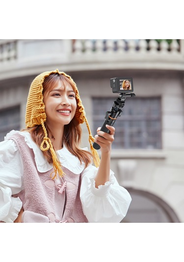 Vrıg Ac24 Spor Kamera Soğuk Ayakkabı Montaj Adaptörü Siyah