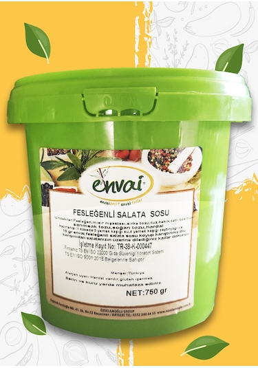 Envai Fesleğenli Salata Sosu 750 G