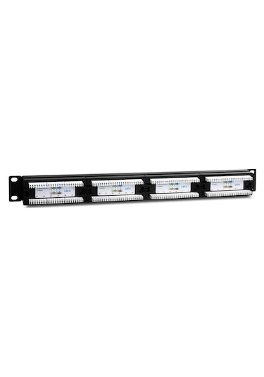Cat6 19" 24Port Utp Patch Panel