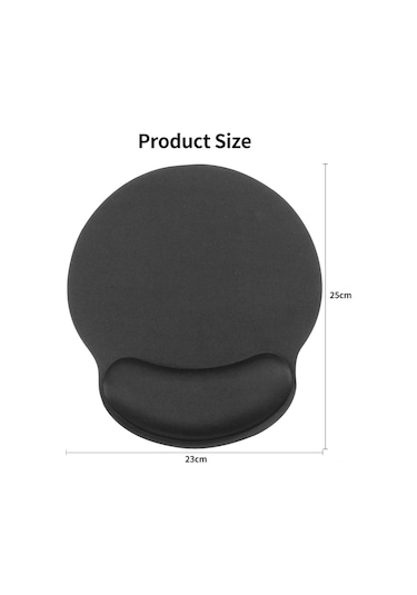 Skycity Pembe Lycra Hafıza Köpüğü Fare Padı - Dikişli Dizaynlı El Bileği Destekli, Kaymazlastırıcı Tabanlı Ofis Ve Oyun Fare Matı