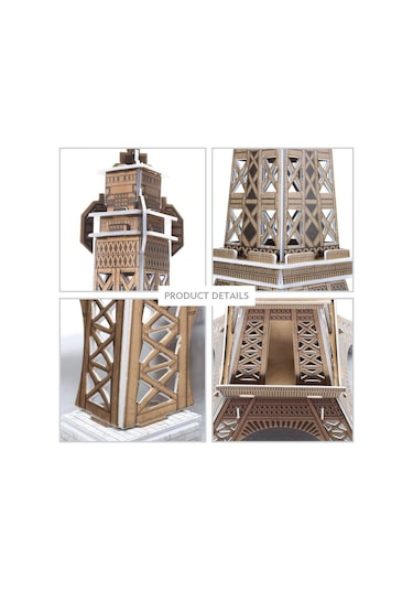 C044H Cubic Fun Eyfel Kulesi 3 Boyutlu Puzzle.