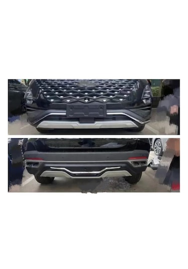 Chery - Omoda 5 Uyumlu Ön Arka Koruma Sılver
