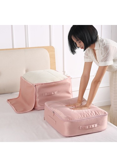 Reedark Küçük Odalar Ve Seyahat İçin Uygun, Kimyasız, Yüksek Dayanıklı, Kıyafet Ve Battaniye Saklama Torbası İyileştirilmiş Gri Orta Boy Diğer