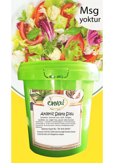 Envai Akdeniz Salata Sosu 750 Gr