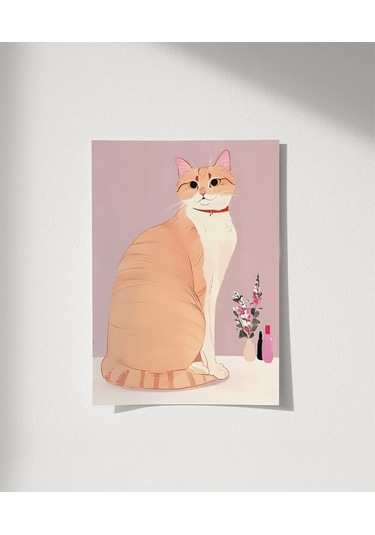 Çerçevesiz Poster Zarafetin Portresi