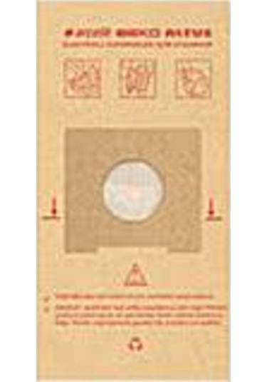 Arçelik S 6550 Kağıt Süpürge Toz Torbası 10Lu (163263108)