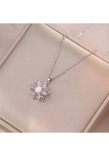 Bayan Kolye: Moda Estetiği Titanyum Çelik Kolye No.192 Çok REnkli