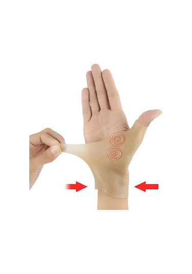 Klavye El Bakım Eldivenleri Silikon Bilek Masaj Koruyucu Çok Renkli