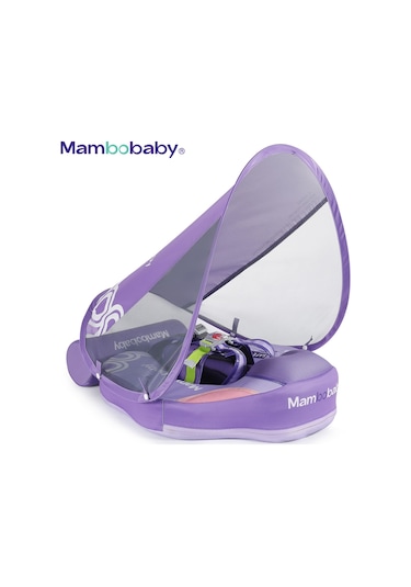 Mambobaby Şişme Olmayan Bebek Yüzme Şamandırası Yumuşak Mt3148pu-2 Mor