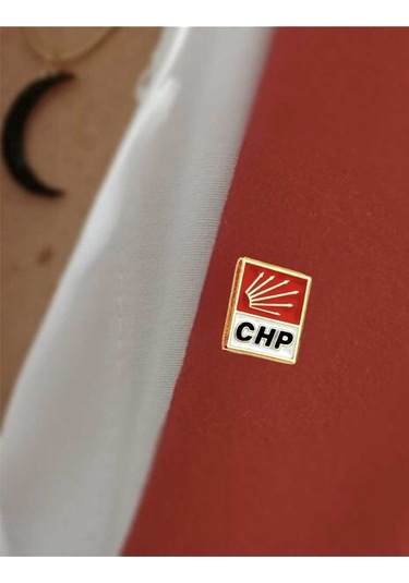 Chp ''cumhuriyet Halk Partisi'' Yaka Rozeti