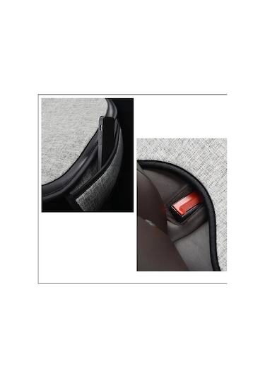 Bod Keten Terletmez Oto Koltuk Minderi Seti Koltuk Koruma Kılıfı Yalı Serisi Ön Arka Set Siyah