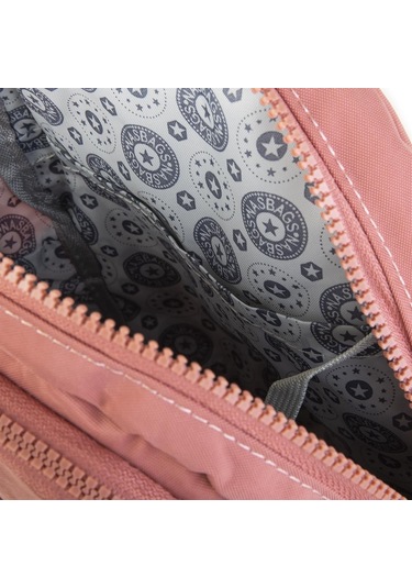 Nas Bag Küçük Kadın Sırt Çantası Gül Kurusu Gül Kurusu