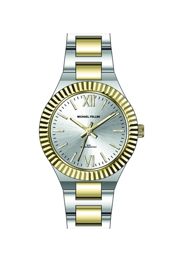 Michael Fellini 2452-5 Unisex Kol Saati Altın - Siyah