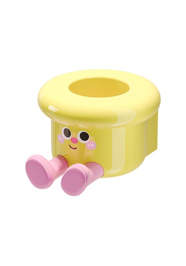 Homyl Diş Fırçası Tutucu Duvara Monte Banyo Düzenleyici Otel Sarı