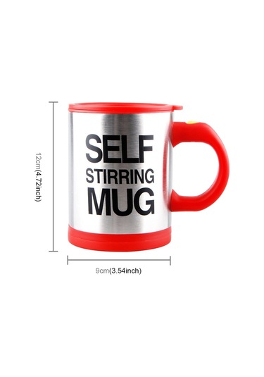 Sones 400ml Kupalar Otomatik Elektrikli Kendiliğinden Karıştırma Kupa Bardak Kahve Süt Karıştırma Kupa Akıllı Paslanmaz Çelik Meyve Suyu Karışımı Bardak İçecek Kapları