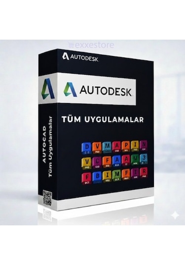 Autodesk Tüm Uygulamalar 1 Pc - 3 Yıl Lisans / Full Sürüm