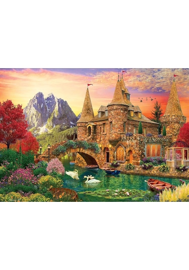 Ks Games 1000 Parça Kale Ülkesi Puzzle - David Maclean