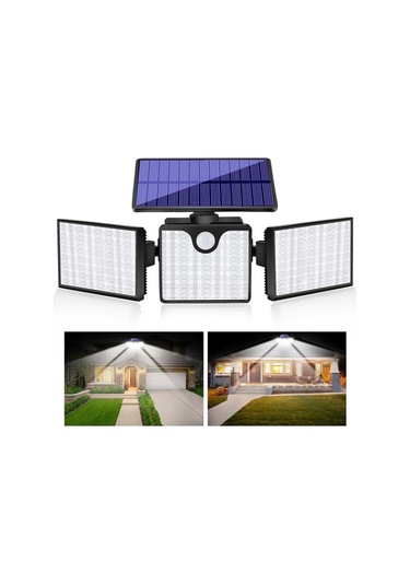 Novahub Güneş Enerjili Sensörlü Duvar Aydınlatma - Ip65 Su Geçirmez, 400 Lümen, Yüksek Kalite