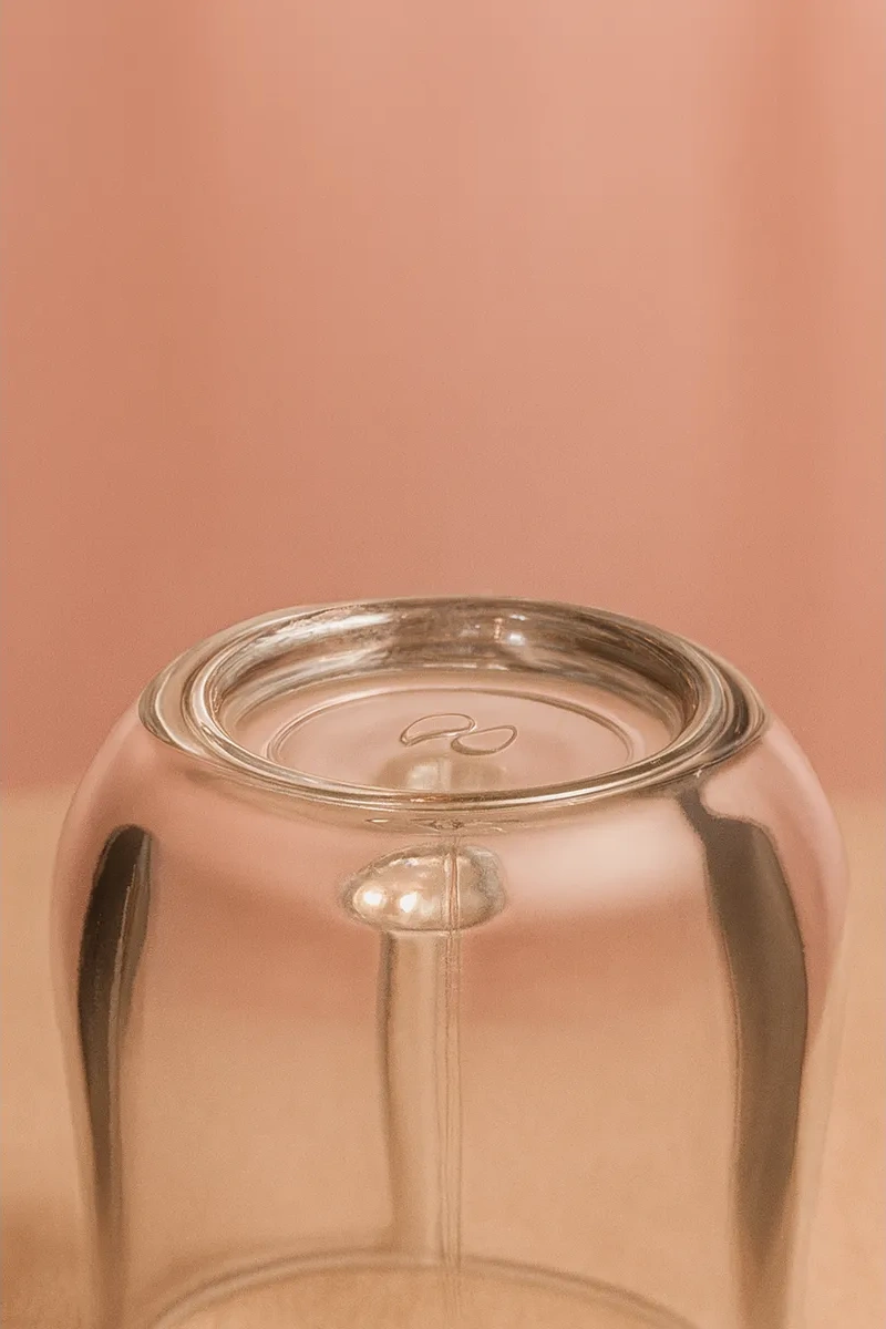 Tocka Posudy Türk Cam Çay Bardakları, Prunus Armeniaca Erik Şeklinde , 2'li Şık Takım 44998064 Beyaz