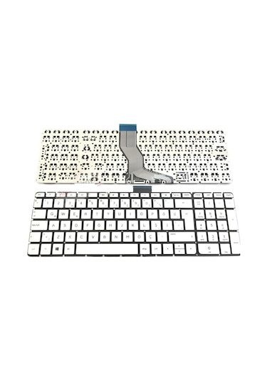 HP Uyumlu Pavilion 15-Ab210Nt Klavye Beyaz Tr