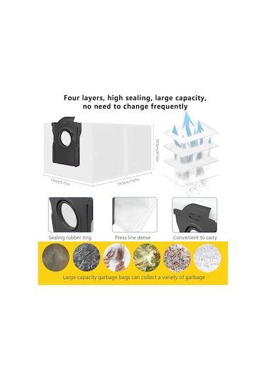 Hombey Yivy 28 Parça Tamir Seti - Dreame X30 Ultra/mova E30 Ultra/l10s Pro Ultra Heat/l10s Ultra Gen 2 İçin - 1 Adet Beyaz Küçük Fırça