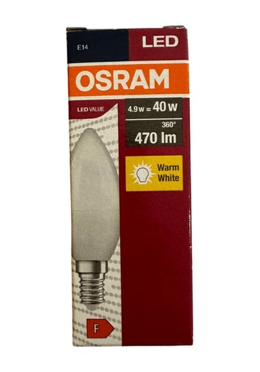 Osram 4.9w 40w E14 Duy 2700k Sarı 3 Adet