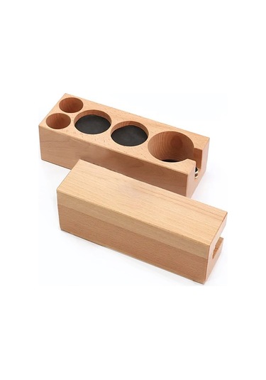 Vosco Ahşap Tamper Ve Sıkıştırma Standı - 5 Gözlü Vts-2