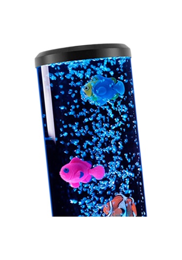 Led Baloncuk Balığı Lambası Çocuklar İçin Hediye, Masa Lambası 3 Çok Renkli