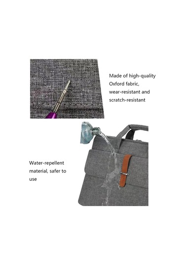 Sones Çok İşlevli Aşınmaya Dayanıklı Omuz Tipi El Tipi Dizüstü Bilgisayar Çantası, Boyut: 14 - 14,6 İnç Diğer