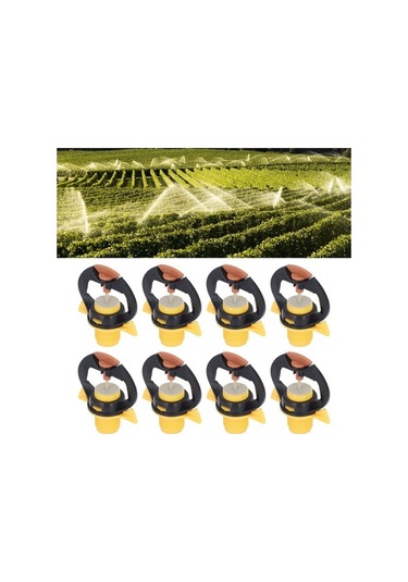 Tongxida 10 Adet Dayanıklı Sulama Fıskiyesi - Su Tasarruflu Bahçe Ve Sera Rüzgarlı Sistemi