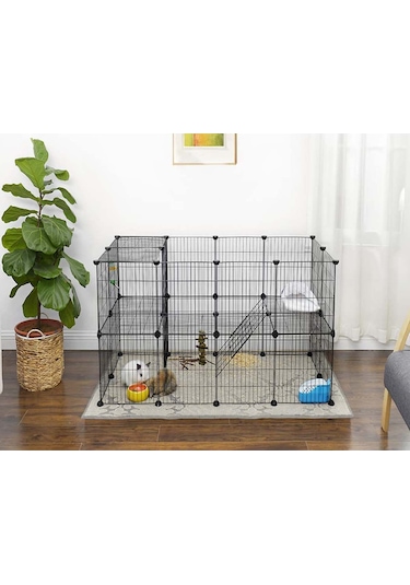 Hodbehod 36 Panel Hayvan Oyun Kafesi Kedi Kuş Evcil Hayvan