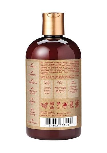 Shea Moisture Manuka Balı ve Mafura Yağı Nemlendirici Şampuan 384