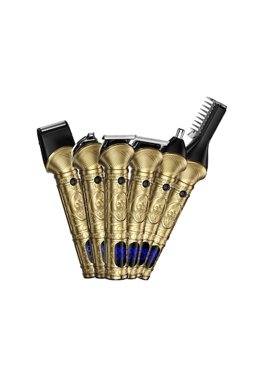 Hallow 6 in 1 Elektrikli Saç Sakal Tıraş Makinesi Seti