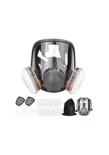 Novahub Jms 16'lı Tam Yüz Maskesi Yeniden Kullanılabilir Va