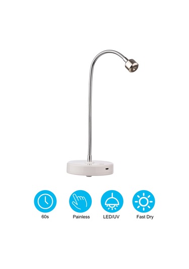 Reedark "taşınabilir Uv Led Tırnak Kurutma Lambası - Hızlı Kuruma Ve Şarjlı"