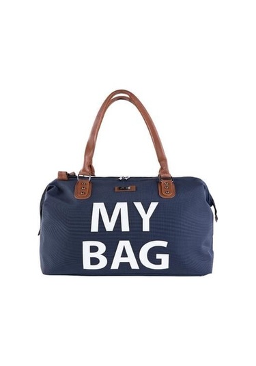 M&y My Bag Deri Anne Bebek Bakım Çantası 7070 Lacivert