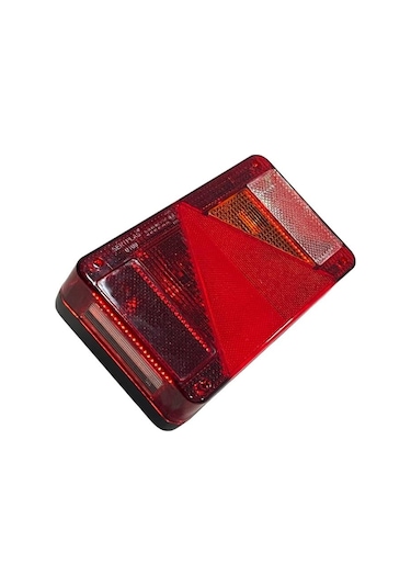 Stop Lambası 5 Fonksiyonlu 240 142 Mm İngiliz Karavan-dorse Sağ