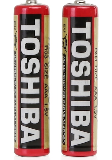 Toshiba R03KG AAA İnce Kalem Pil 2'li