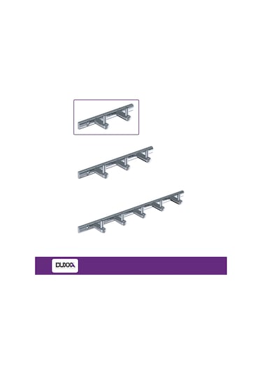 Duxxa Minimal Set Askılık Krom İkili A.412 Krom