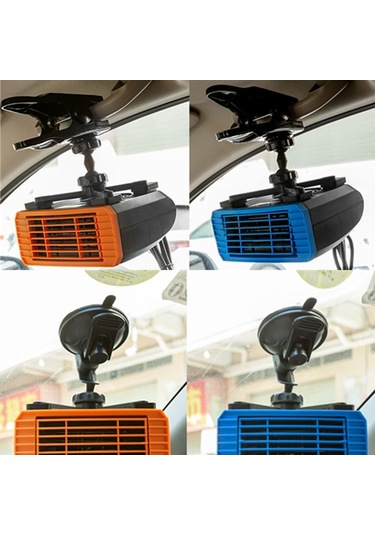 12v Çok Fonksiyonlu Araba Isıtıcısı 360 Derece Dönebilen Araba Isıtıcısı, Stil: Klipsli Model