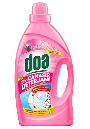 Doa Yünlü ve Narinler Sıvı Çamaşır Deterjanı 2700 ML