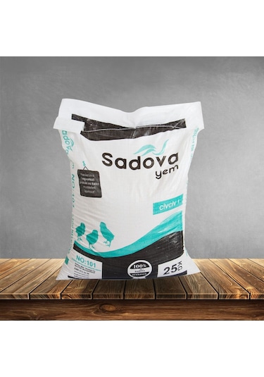 Sadova 101 Süs Civciv Yemi Toz-Granül 25  Kg