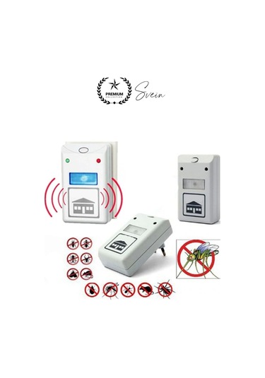 Elektronik Fare Ve Haşere Kovucu Uzaklaştırıcı Böcek Ultrasonik Sinek Örümcek Karınca Savar