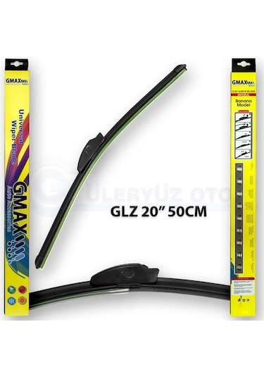 Gmax Muz Silecek Süpürgesi Banana Tip 500 mm GLZ 20” 50CM