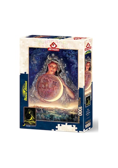 Art Puzzle Ay Tanrıçası 1000 Parça Neon Puzzle