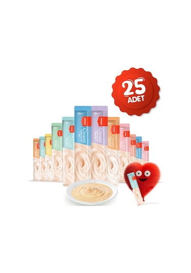 Wanpy Karışık 8 Lezzetli Sıvı Kedi Ödülü 25 X 14 Gr