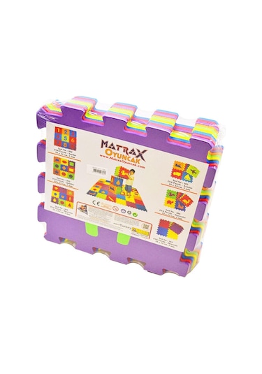 Matrax Oyuncak Eva Puzzle 33x33 Cm X7mm Hayvanlar Yer Matı