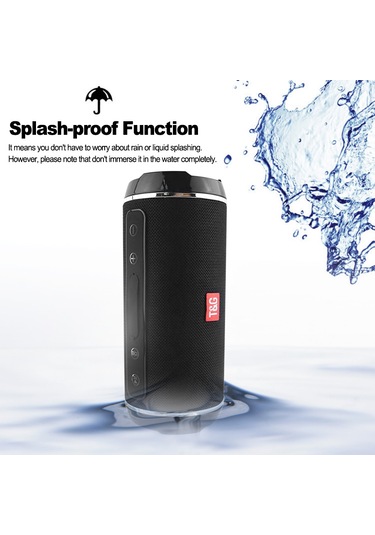 Springsun T&g 116 Taşınabilir Kablosuz Bluetooth Hoparlör 10w Stereo Subwoofer Açık Hava Sıçrama Geç