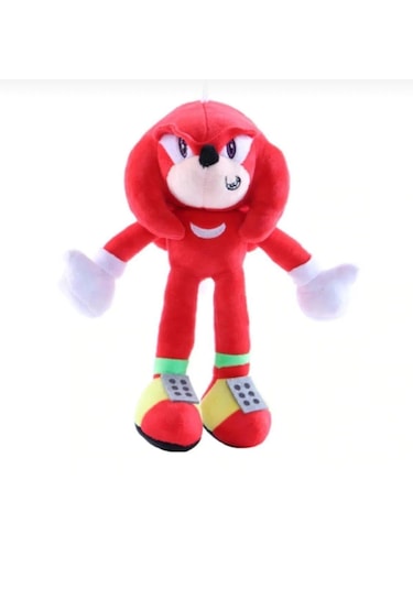 Pelüş Sonik 43 Cm Büyük Boy Sonic Figür Knuckles Shadow Kirpi Pel
